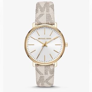 Michael Kors Pyper MK2858 Gold and Beige Women's Watch